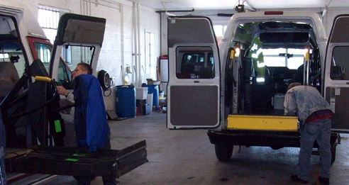 wheelchair lift inspection and service