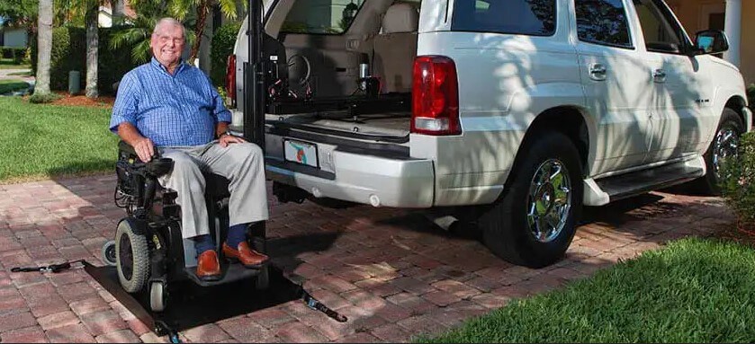 Elevadores de sillas de ruedas para furgonetas, coches, camiones y SUV